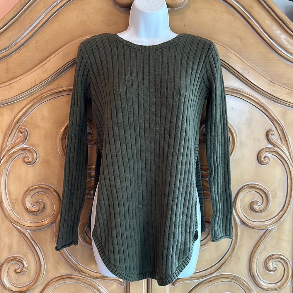 P.S. Erin Wasson/Pacsun army green sweater